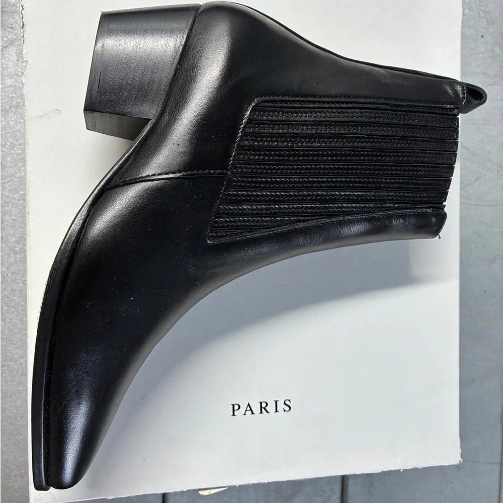 Sandro Black Ankle Boots - Picture 5 of 9